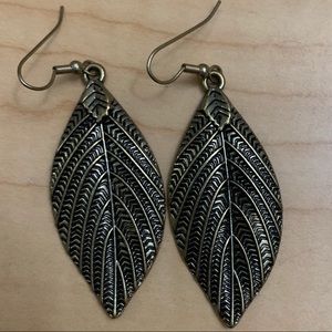 Leaf Drop Earrings